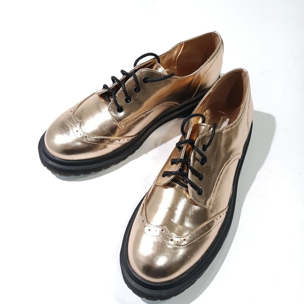 Cooperative metallic Wingtip Oxfords from Urban Outfitters